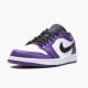 LJR Jordan 1 Retro Low Court Purple Court Purple/Black White 553558-500
