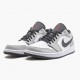 LJR Jordan 1 Retro Low Light Smoke Grey Lt Smoke Grey/Gym Red White 553558-030