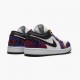 LJR Jordan 1 Retro Low Nothing But Net White/Dark Obsidian/Team Red CZ8659-100