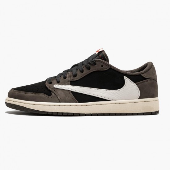 LJR Jordan 1 Retro Low OG SP Travis Scott Black/Sail Dark Mocha/Universi CQ4277-001