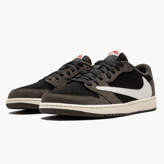 LJR Jordan 1 Retro Low OG SP Travis Scott Black/Sail Dark Mocha/Universi CQ4277-001