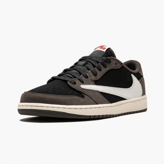 LJR Jordan 1 Retro Low OG SP Travis Scott Black/Sail Dark Mocha/Universi CQ4277-001