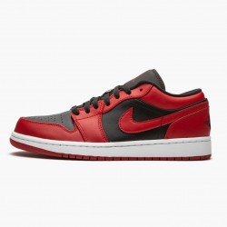 LJR Jordan 1 Retro Low Reverse Bred Gym Red/Black Gym Red/White 553558-606