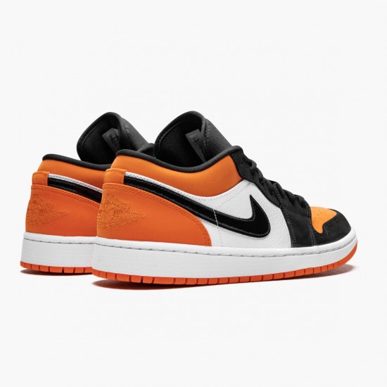 LJR Jordan 1 Retro Low Shattered Backboard Black/White Starfish 553558-128