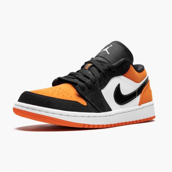 LJR Jordan 1 Retro Low Shattered Backboard Black/White Starfish 553558-128