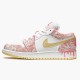 LJR Jordan 1 Mid SE GS Paint Drip Arctic Punch CW7104-601