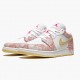 LJR Jordan 1 Mid SE GS Paint Drip Arctic Punch CW7104-601