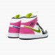 LJR Jordan 1 Mid White Black Cyber Pink  White/Black/Cyber Pink CZ9834-100