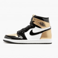 LJR Jordan 1 Retro Gold Toe Black/Metallic Gold/Summit Whi 861428-007