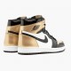 LJR Jordan 1 Retro Gold Toe Black/Metallic Gold/Summit Whi 861428-007