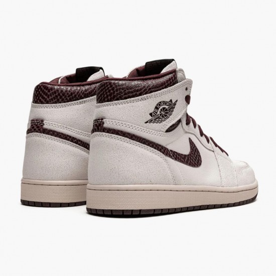 LJR Jordan 1 Retro High OG A Ma Maniére Sail/Burgundy Crush DO7097-100