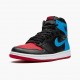 LJR Jordan 1 High OG UNC To Chicago Black/Dark Powder Blue/Gym Red CD0461-046