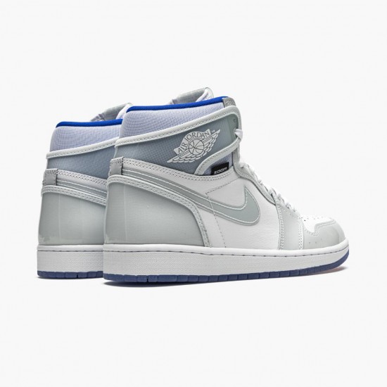 LJR Jordan 1 High Zoom Racer Blue Whit/White-Racer Blue  CK6637-104