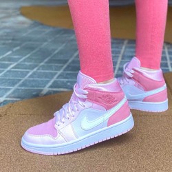 LJR Jordan 1 Mid Digital Pink Digital Pink/White Pink/Foam Sail CW5379-600