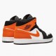 LJR Jordan 1 Mid Shattered Backboard Black/White Starfish  554724-058