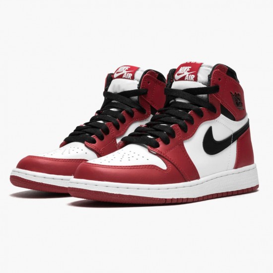 LJR Jordan 1 Retro Chicago White/Black Varsity Red  575441-101