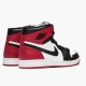 LJR Jordan 1 Retro High Black Toe White/Black/Gym Red 555088-184