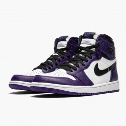LJR Jordan 1 Retro High OG Court Purple Court Purple/White-Black 555088-500