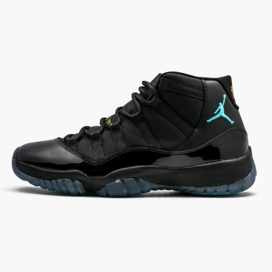 LJR Jordan 11 Retro Gamma Blue Black/Gamma Blue/VarsityMaize Black 378037-006