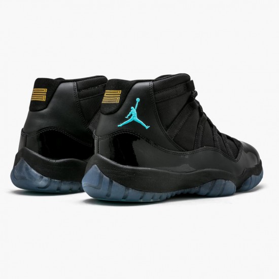 LJR Jordan 11 Retro Gamma Blue Black/Gamma Blue/VarsityMaize Black 378037-006