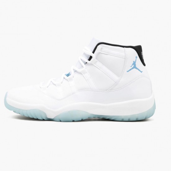 LJR Jordan 11 Retro Legend Blue 2014 White/Legend Blue/Black 378037-117