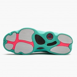 LJR Jordan 13 Retro Aurora Green   White/Soar Aurora Green Digita  439358-100