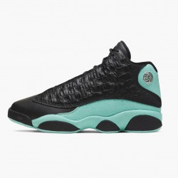 LJR Jordan 13 Retro Island Green  Black/Island Green/Metallic Si  414571-030