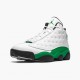 LJR Jordan 13 Retro Lucky Green  White/Black/Lucky Green  DB6537-113