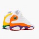 LJR Jordan 13 Retro Playground    White/Black Crt/Prpl Ttl/Orang CV0785-158