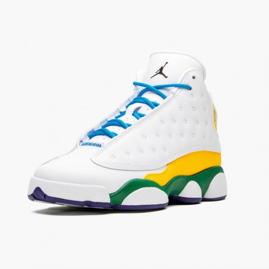 LJR Jordan 13 Retro Playground    White/Black Crt/Prpl Ttl/Orang CV0785-158