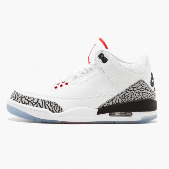 LJR Jordan 3 Retro NRG Mocha White/Fire Red/Cement Grey 923096-101