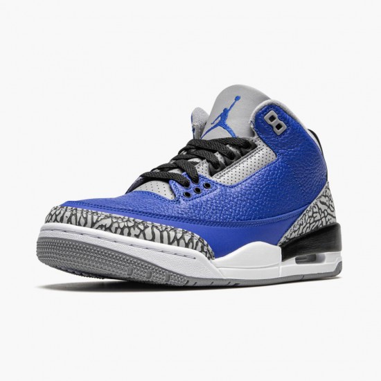 LJR Jordan 3 Retro Varsity Royal Cement Varsity Royal/Varsity Royal CT8532-400