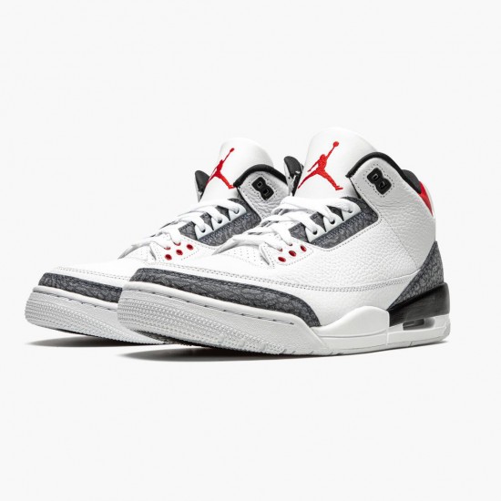 LJR Jordan 3 SE DNM Fire Red White/Fire Red/Black CZ6433-100