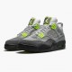 LJR Jordan 4 Retro SE 95 Neon Cool Grey/Volt Wolf Grey Anthr  CT5342-007