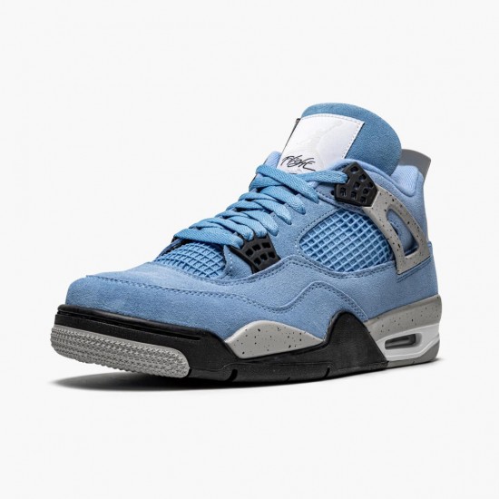 LJR Jordan 4 Retro University Blue University Blue/Tech Grey Whit CT8527-400