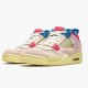 LJR Union LA x Air Jordan 4 Retro Off Noir Guava Ice/Light Bone Brigade B  DC9533-800