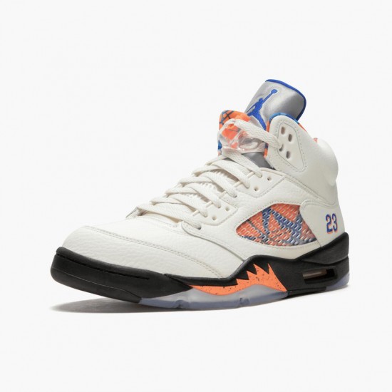 LJR Jordan 5 Retro International Flight Sail/Racer Blue-Cone Black  136027-148