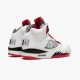 LJR Jordan 5 Retro Quai 54 2021 White/University Red/Black DJ7903-106