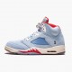 LJR Jordan 5 Retro Trophy Room Ice Blue Ice Blue/University Red Sail M  CI1899-400