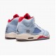 LJR Jordan 5 Retro Trophy Room Ice Blue Ice Blue/University Red Sail M  CI1899-400