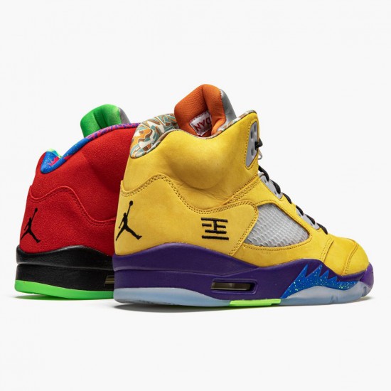 LJR Jordan 5 Retro What The Varsity Maize/Court Purple Gho  CZ5725-700