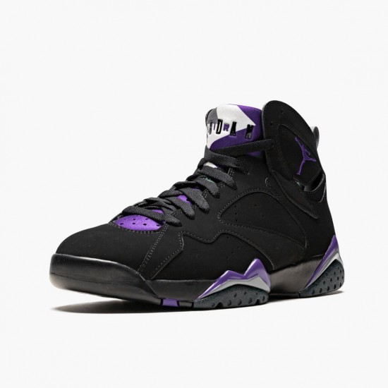 LJR Jordan 7 Retro Ray Allen Black Fierce Purpler Dark Stee  Black/Fierce Purple-Dark Grey Steel 304775-053