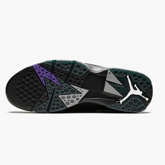 LJR Jordan 7 Retro Ray Allen Black Fierce Purpler Dark Stee  Black/Fierce Purple-Dark Grey Steel 304775-053