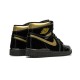 LJR Jordans 1 High Black Metallic Gold BLACK/BLACK-METALLIC GOLD Shoes 555088 032