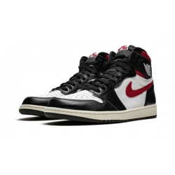 LJR Jordans 1 Retro High OG “Gym Red” BLACK/WHITE-GYM RED Shoes 555088 061
