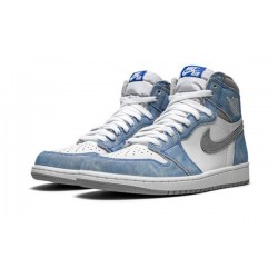 LJR Jordans 1 High "Hyper Royal" HYPER ROYAL/LIGHT SMOKE GREY-W Shoes 555088 402