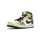 LJR Jordans 1 Mid Metallic Gold METALLIC GOLD/BLACK-WHITE Shoes DC1419 700