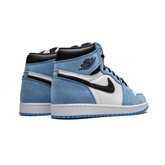 LJR Jordans 1 High University Blue Shoes 555088-134