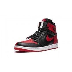 LJR Jordans 1 Retro High "Homage To Home" BLACK WHITE Shoes AR9880 023