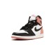LJR Jordans 1 Retro High OG Rust Pink WHITE/BLACK-RUST PINK Shoes 861428 101
